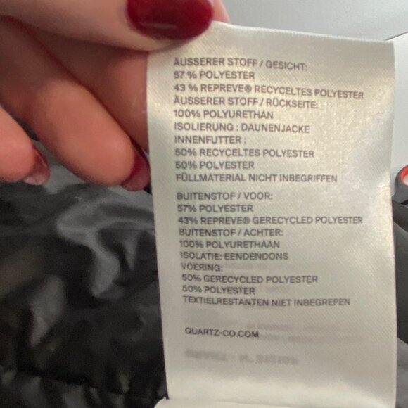 NWT QUARTZ CO Grant Men’s Down Parka Size XL - Picture 12 of 13